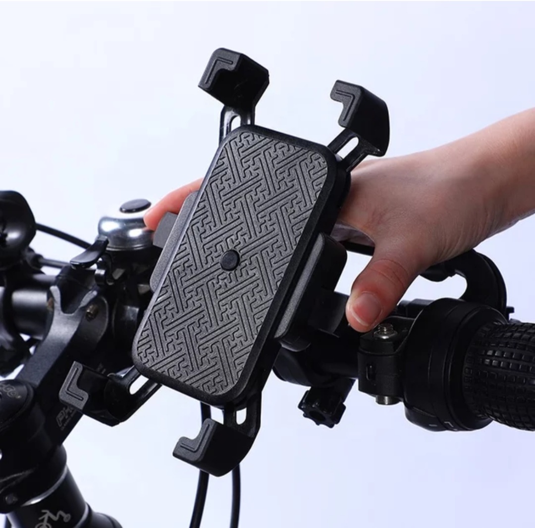 Smartphonehalterung für den Fahrradlenker – universell, werkzeuglose Montage