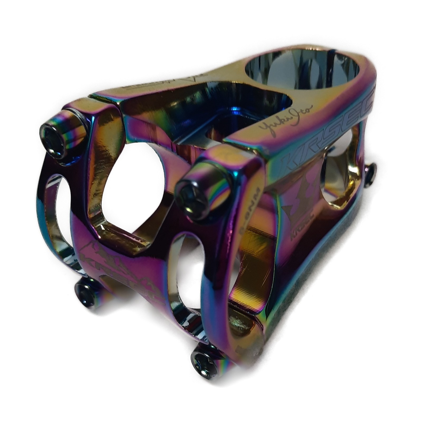 KRSEC MTB Vorbau 50 mm 31,8 mm – Oil Slick / Rainbow