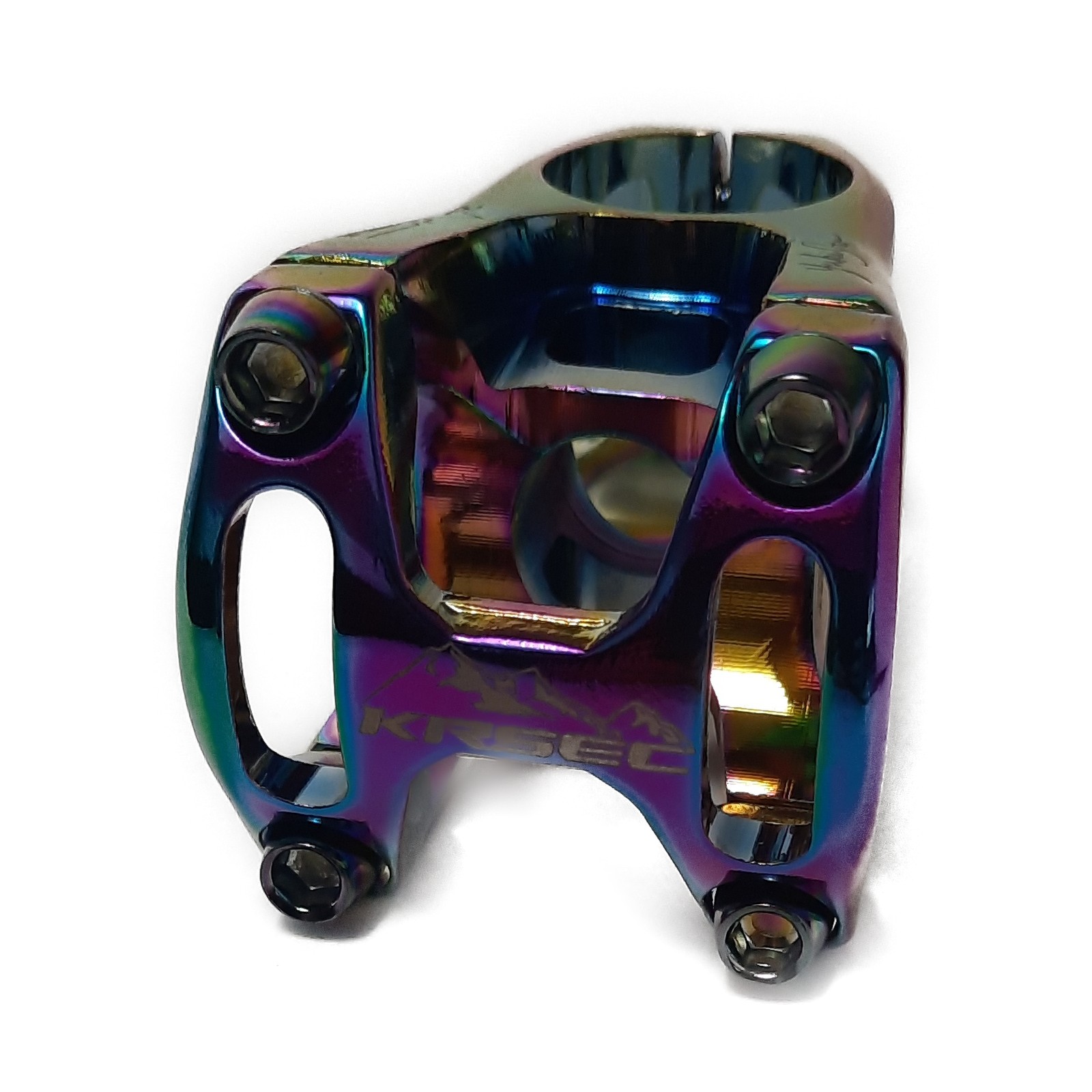 KRSEC MTB Vorbau 50 mm 31,8 mm – Oil Slick / Rainbow
