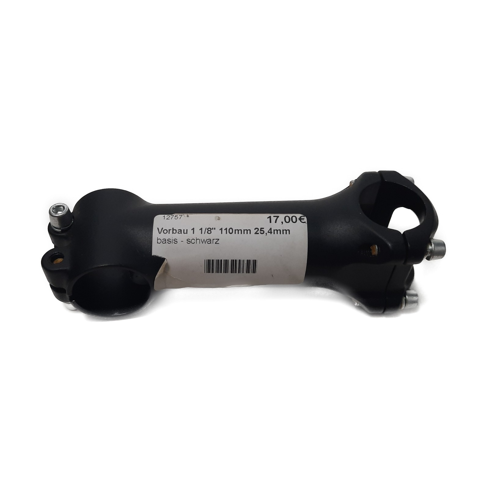 Ahead Vorbau 110 mm 25,4 mm 1 1/8" 6° – Schwarz