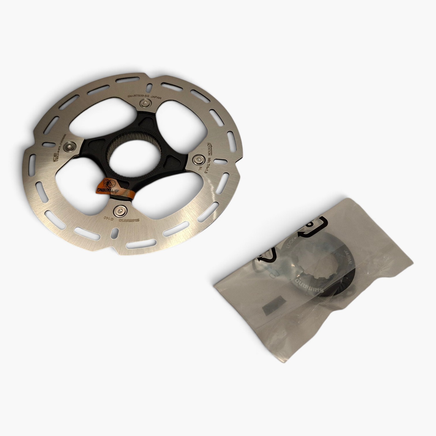 Shimano SM-RT500 Bremsscheibe 140 mm Centerlock – für Metrea