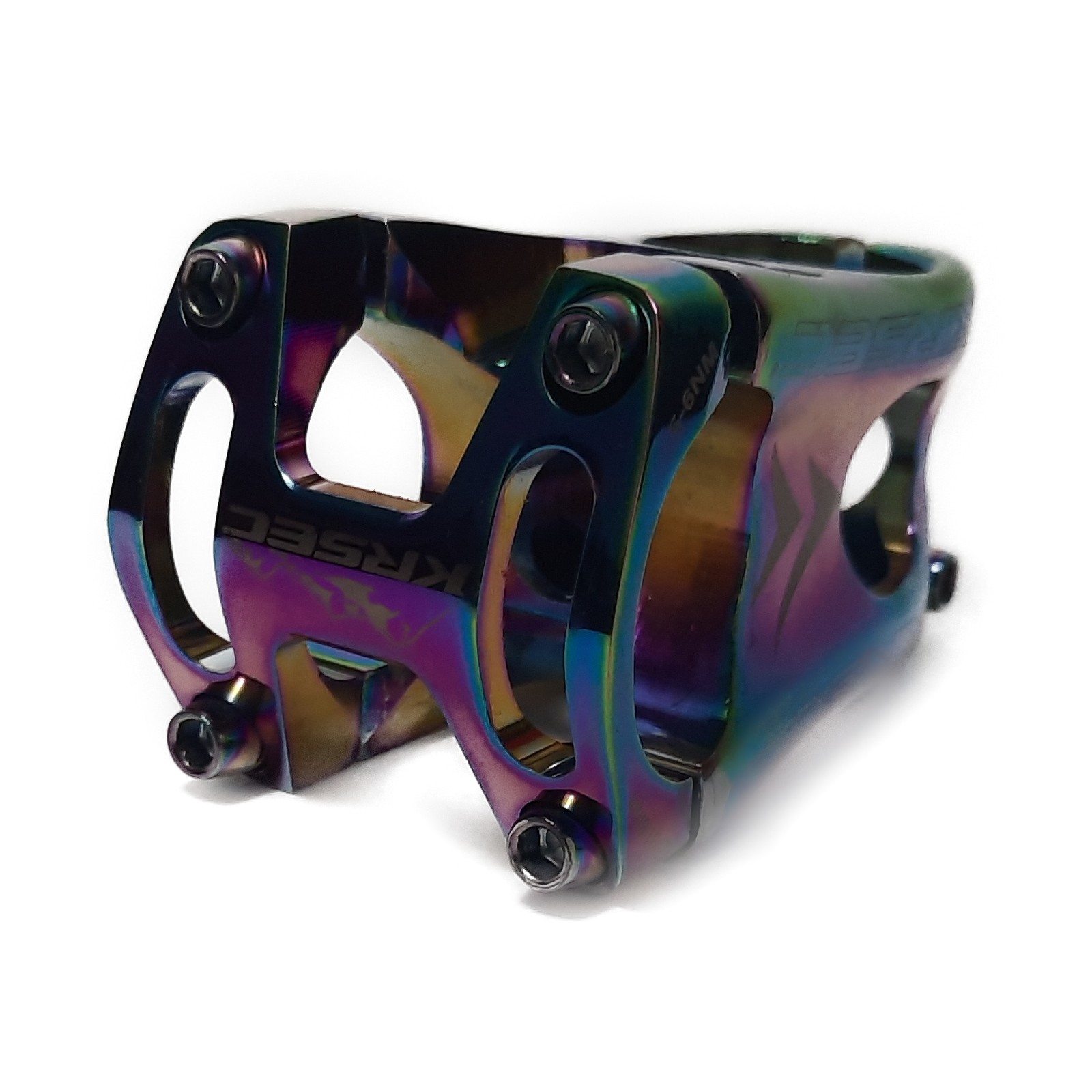 KRSEC MTB Vorbau 50 mm 31,8 mm – Oil Slick / Rainbow