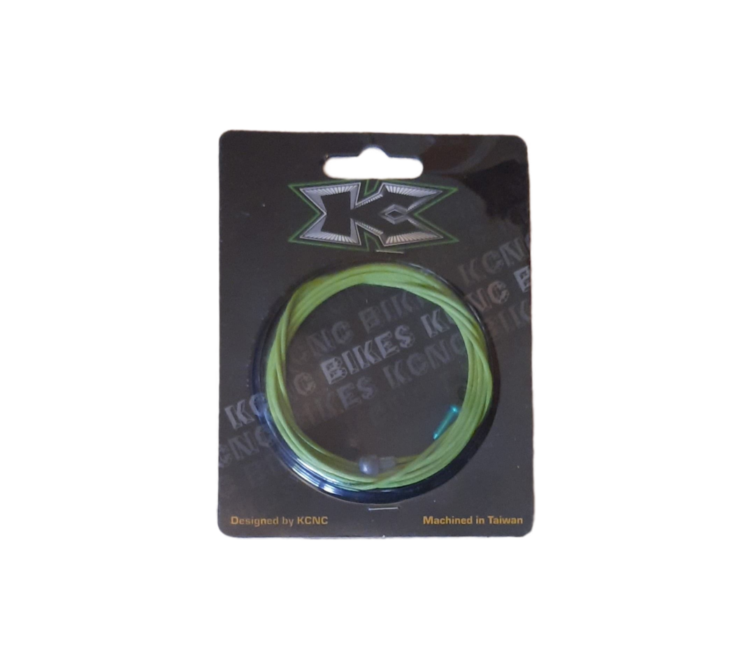 KCNC Road Nano Bremszug 1,5 mm grün – Teflonbeschichtet für Rennräder