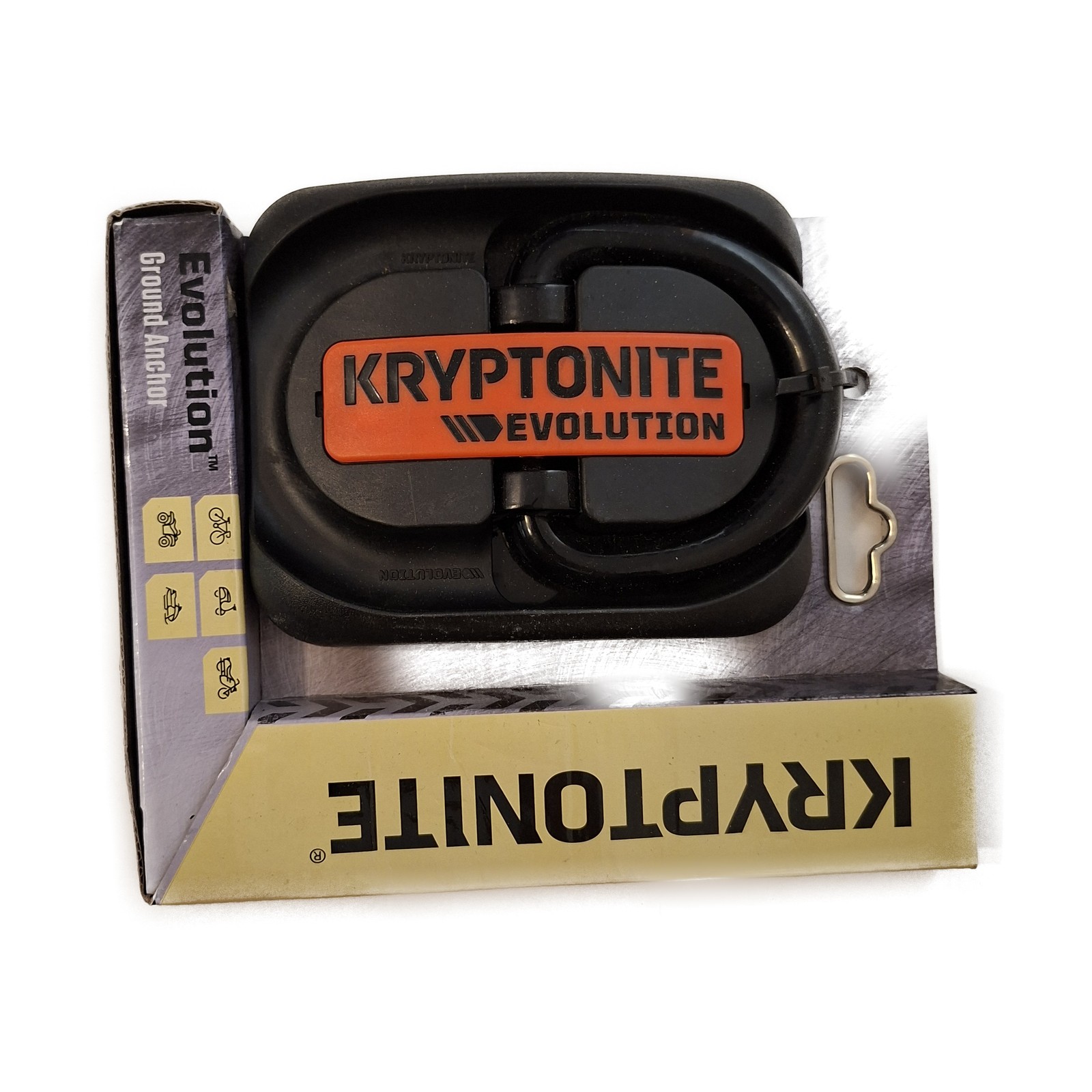 Kryptonite Evolution Ground Anchor – Bodenanker / Wandanker