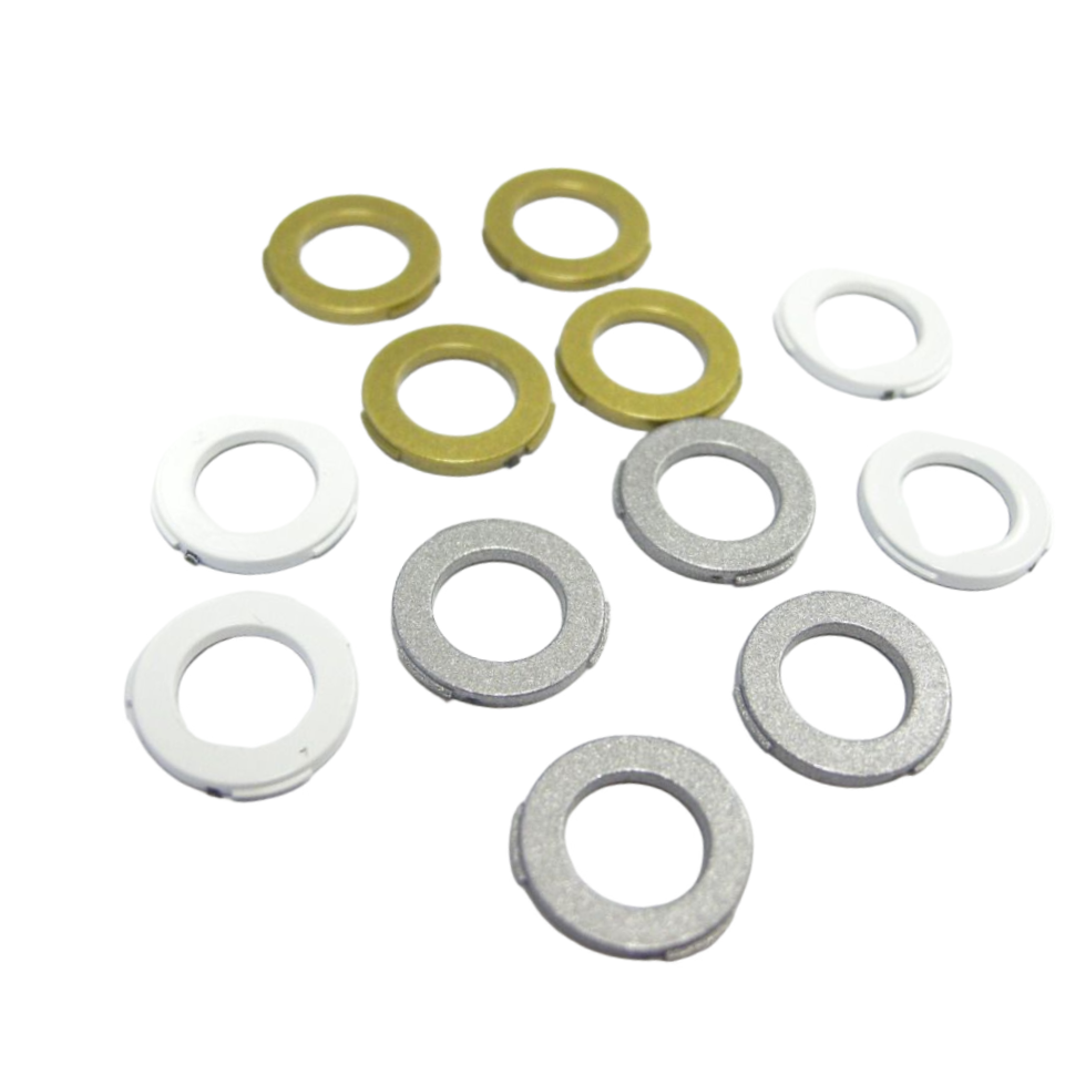 Magura Blendenkit 4-Kolben – Weiß, Gold & Silber für MT-Bremsen