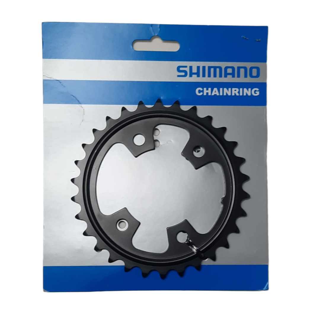 Shimano Kettenblatt FC-R2030 – 30 Zähne, 74 mm BCD, schwarz, Stahl (neuwertig)
