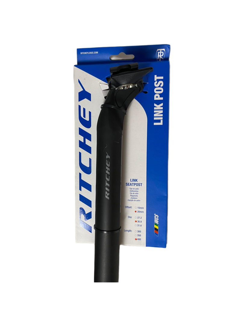 Ritchey WCS Sattelstütze – 30,9 mm, 400 mm, 20 mm Offset, neuwertig