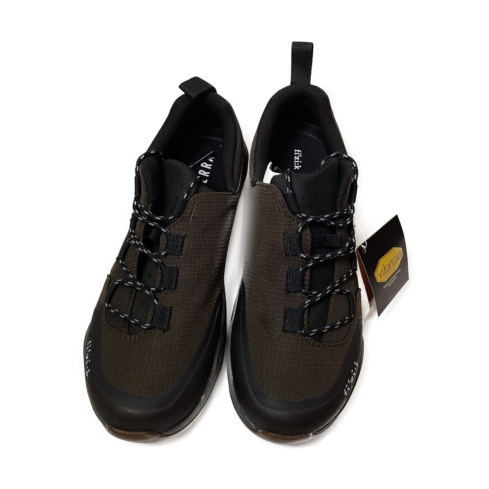 Fizik Terra Ergolace X2 MTB-/Gravelschuhe – Olive/Caramel – Größe 38