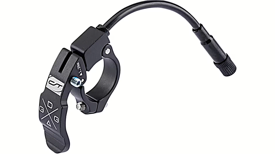 Contec Remote Hebel Drop-A-Lever – Aluminium, vertikale Ausführung, schwarz