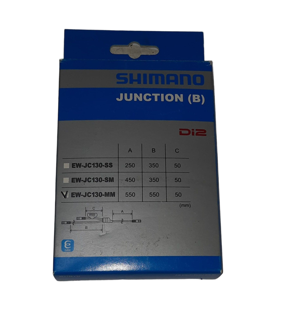 Shimano EW‑JC130-MM Y-Kabel – Di2 Splitter, 550 + 550 + 50 mm, 3-Port